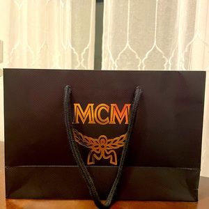 MCM paper shopping bag